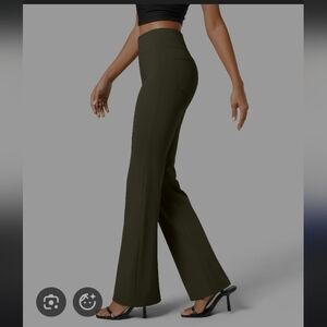 HALARA NWT BLACK DOUBLE BACK POCKET HIGH WAIST ATHELEISURE PANTS SZ SMALL